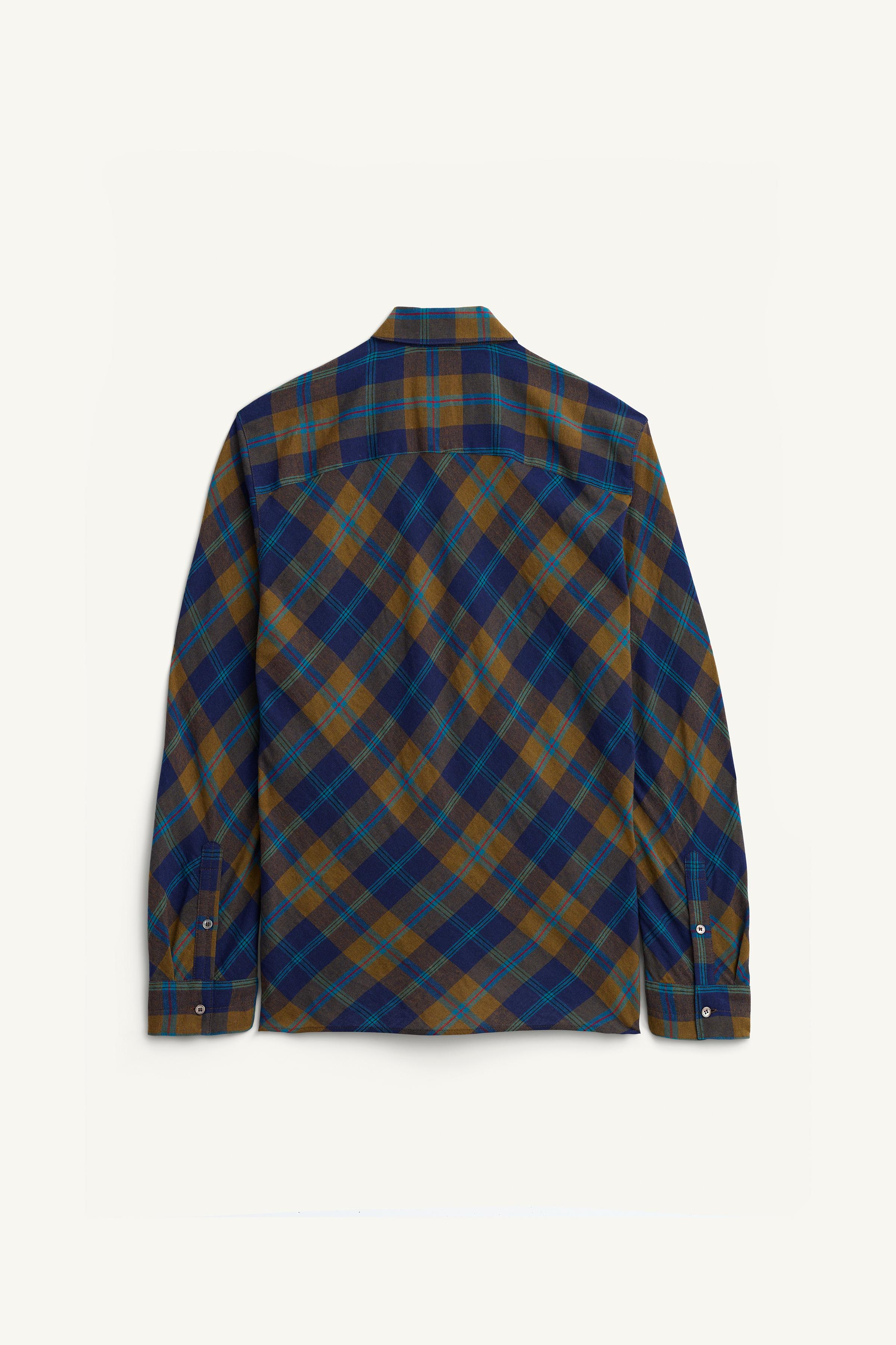 LIMITED EDITION FLOWY PLAID SHIRT